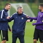 Manchester City Training and Press Conference