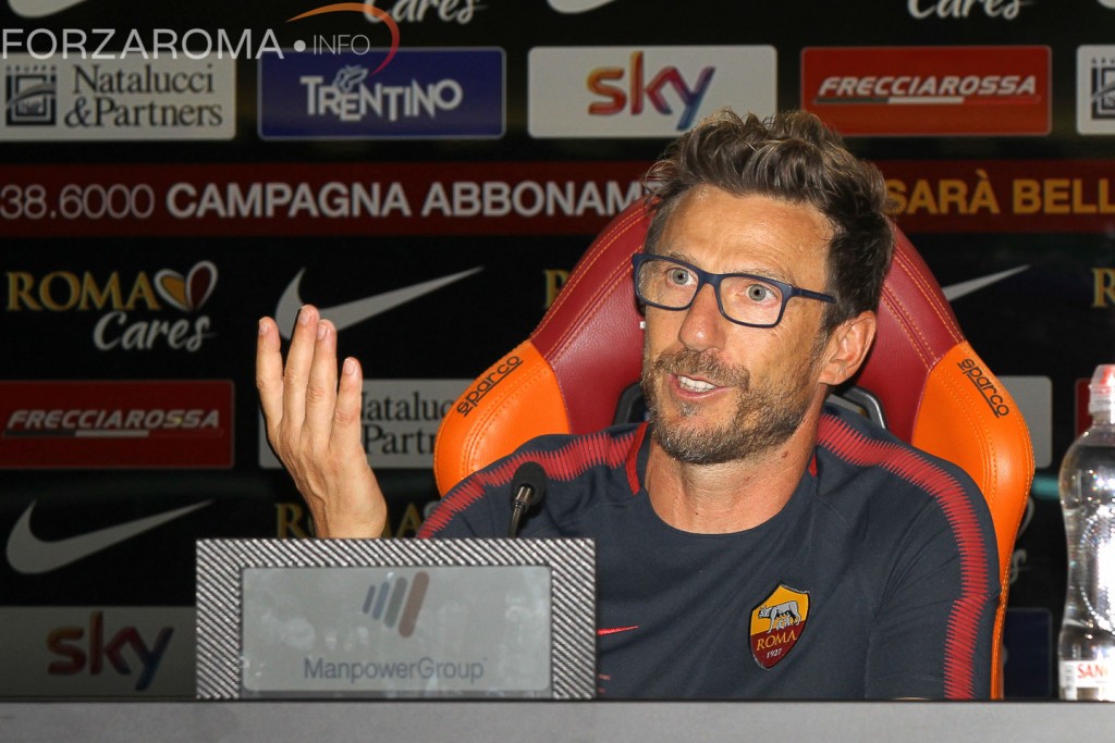 Conferenza Stampa:    Eusebio Di Francesco