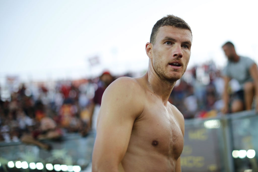 Atalanta Roma Dzeko