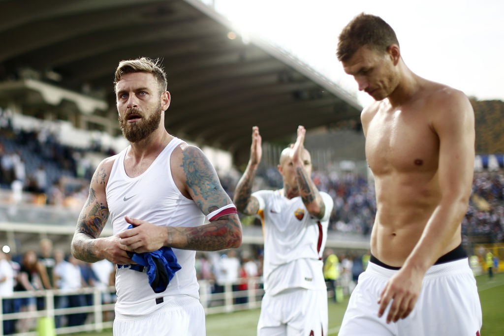 Atalanta Roma Dzeko De Rossi