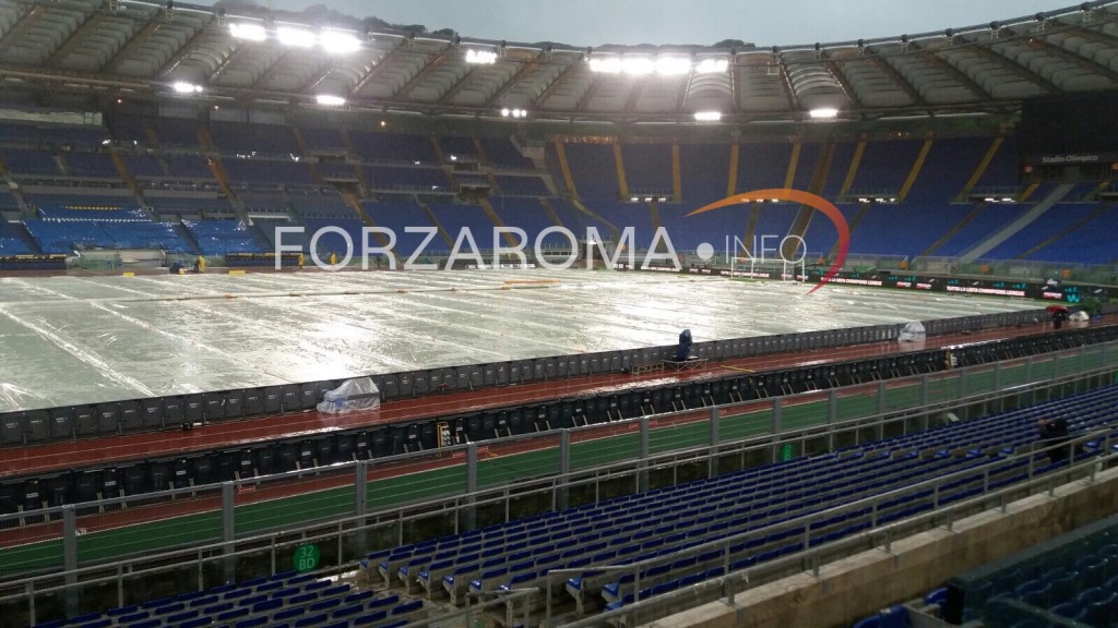 olimpico pioggia