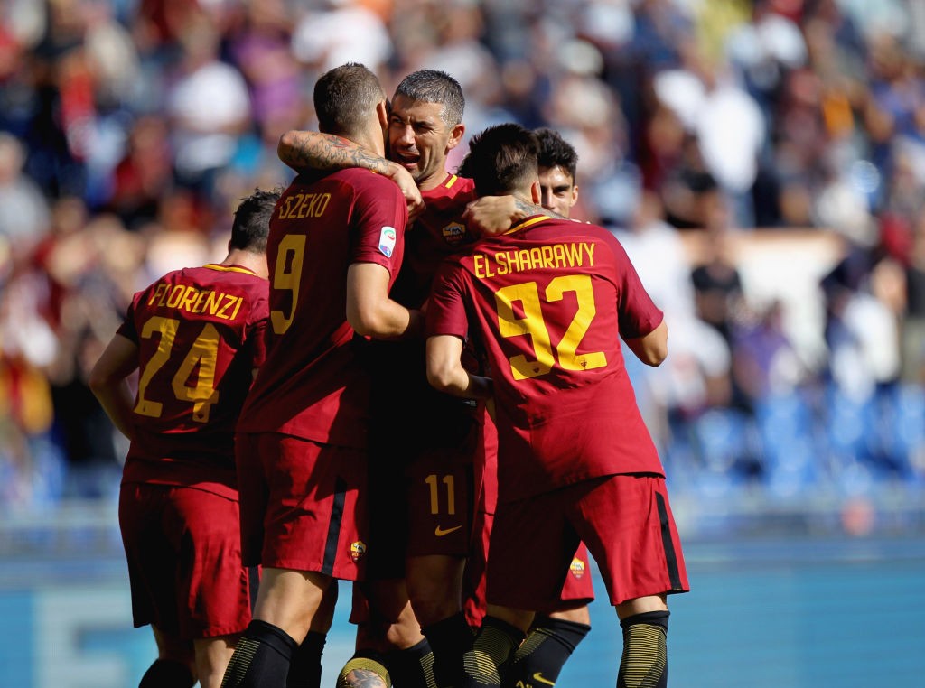 Roma Udinese El Shaarawy Dzeko Kolarov