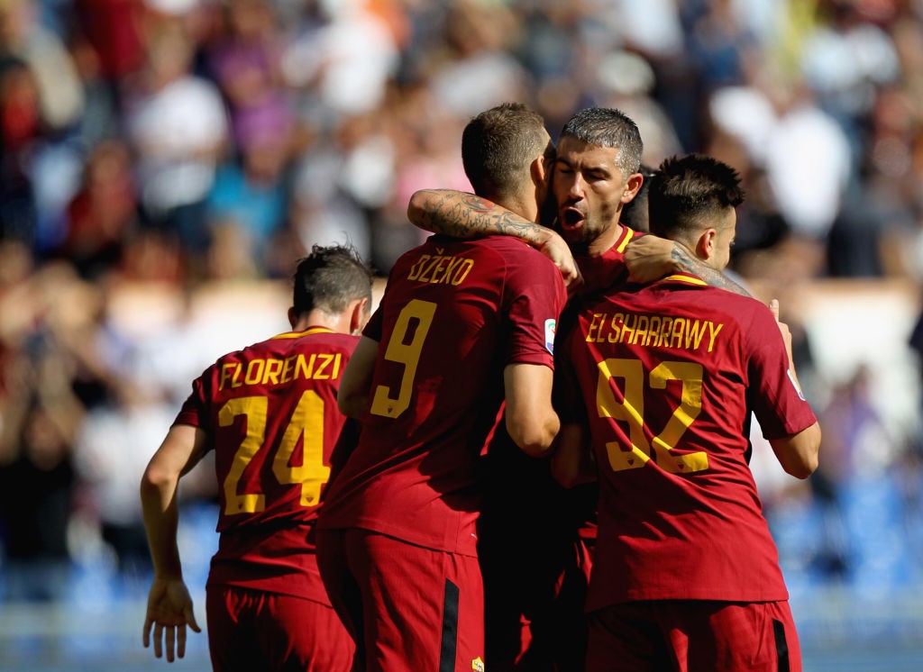 Roma Udinese Dzeko Kolarov El Shaarawy