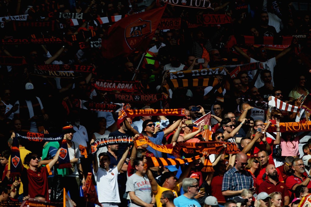 Roma Udinese Curva