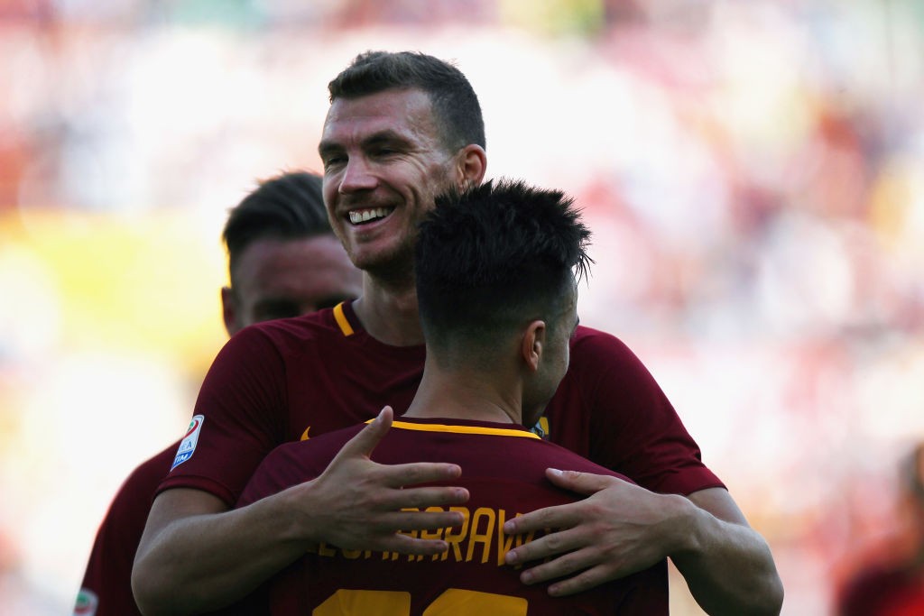 Roma Udinese El Shaarawy Dzeko