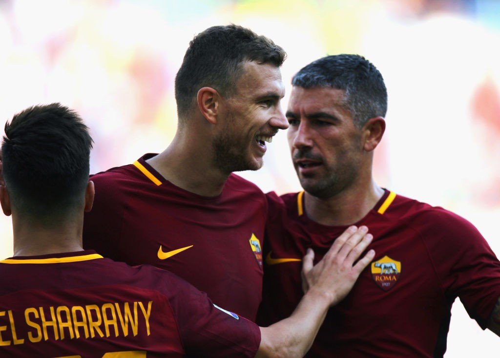 Roma Udinese El Shaarawy Dzeko Kolarov