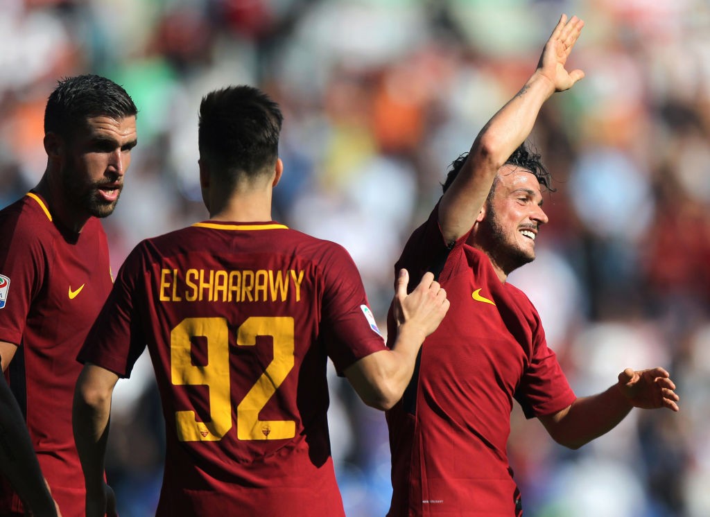 Roma Udinese El Shaarawy Florenzi Strootman