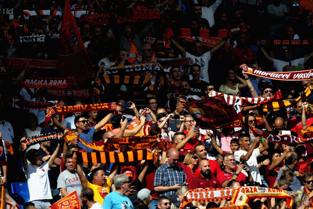 Roma Udinese tifosi