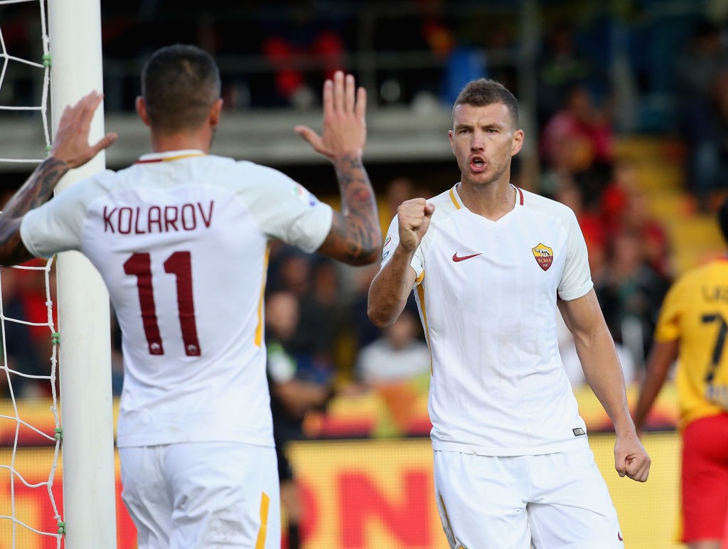 Benevento_Roma_dzeko_kolarov