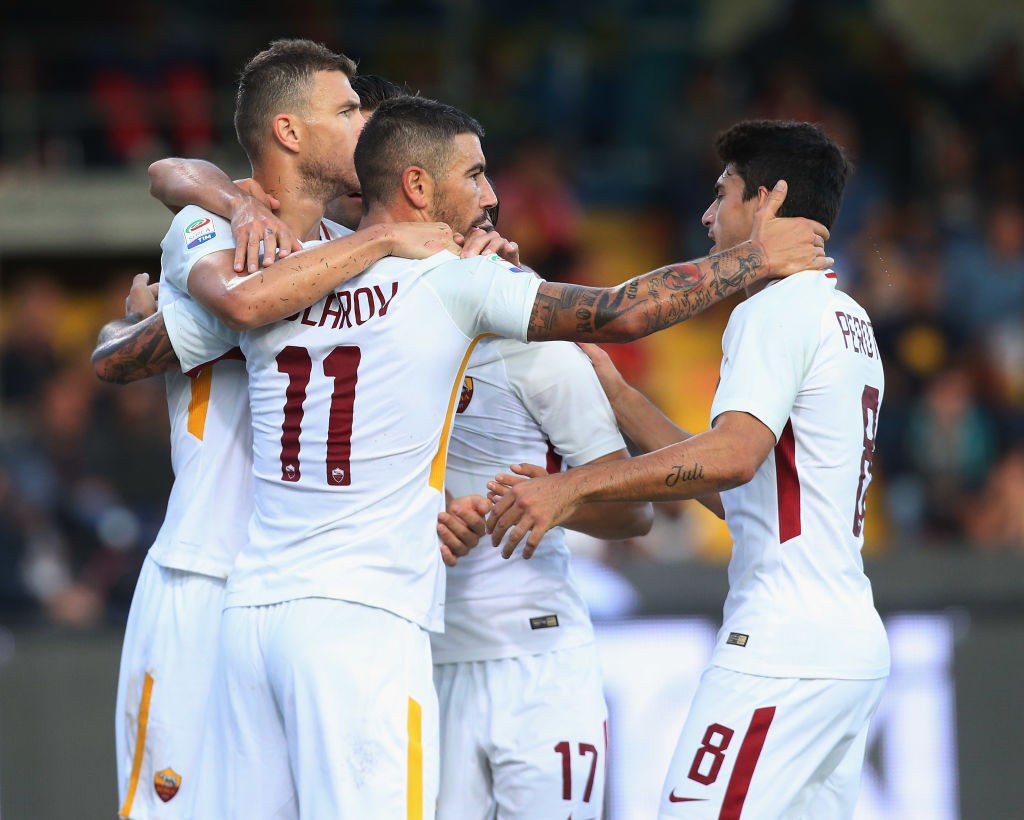Benevento_Roma_dzeko_kolarov_perotti