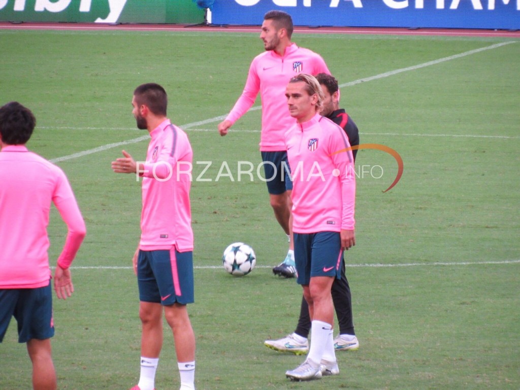 atletico madrid allenamento