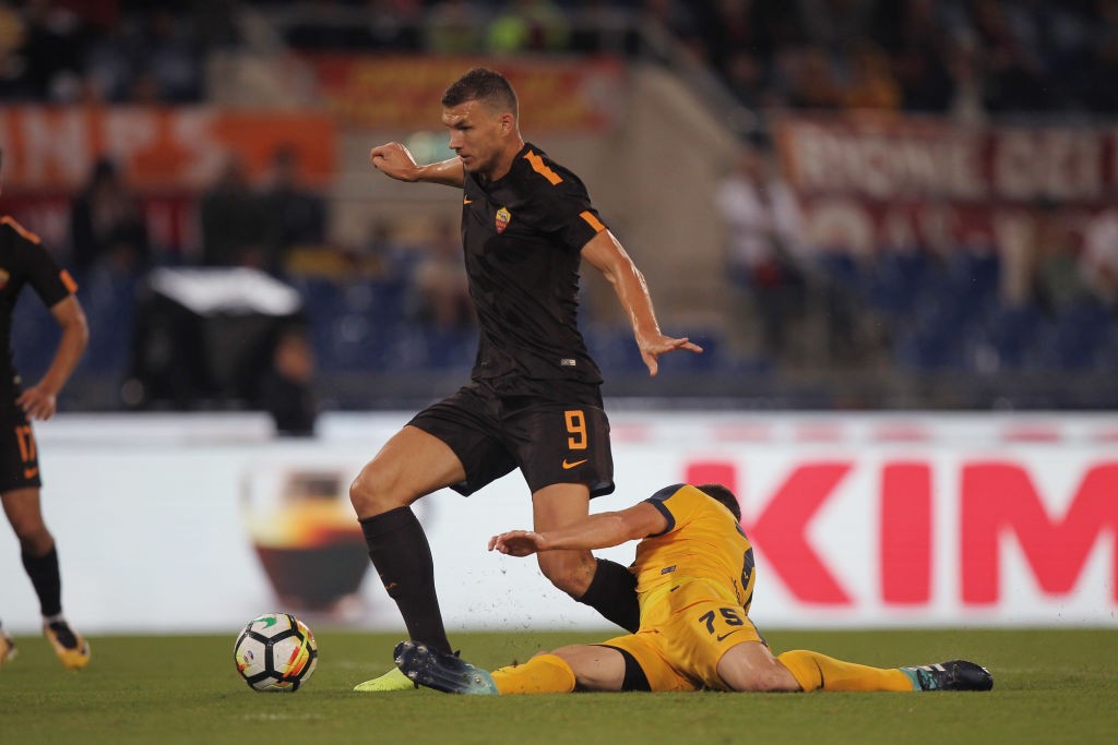 Roma Verona Dzeko 10