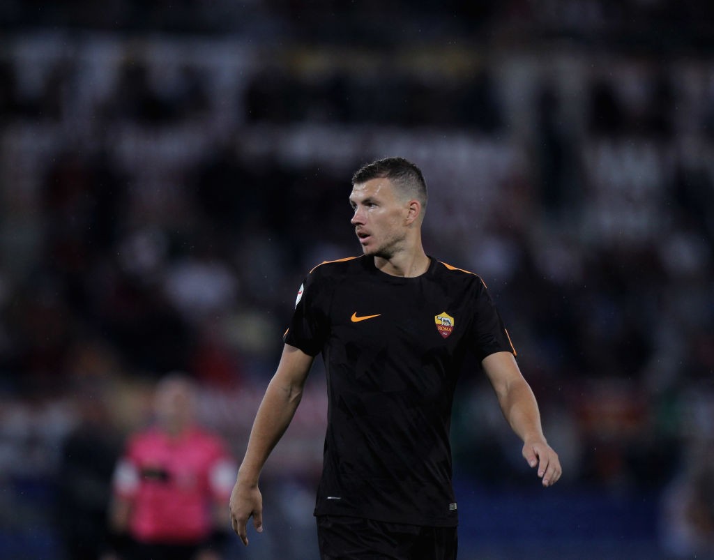 Roma Verona Dzeko