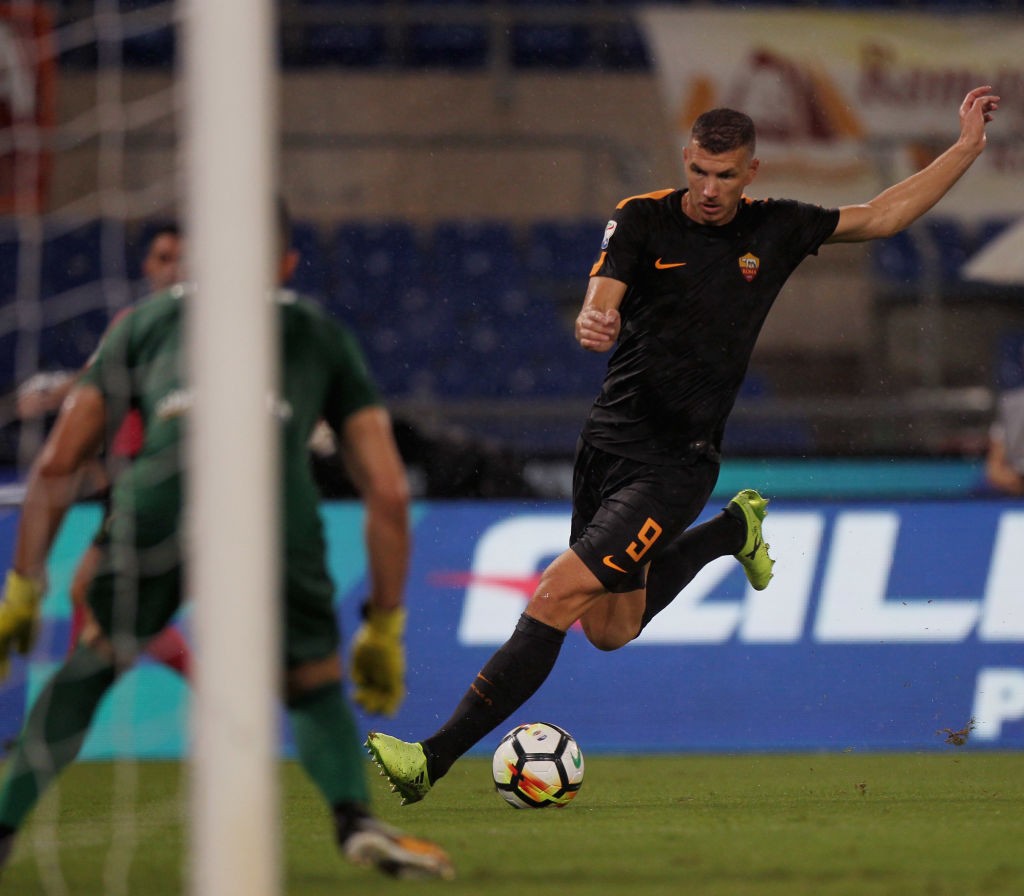 Roma Verona Dzeko 18