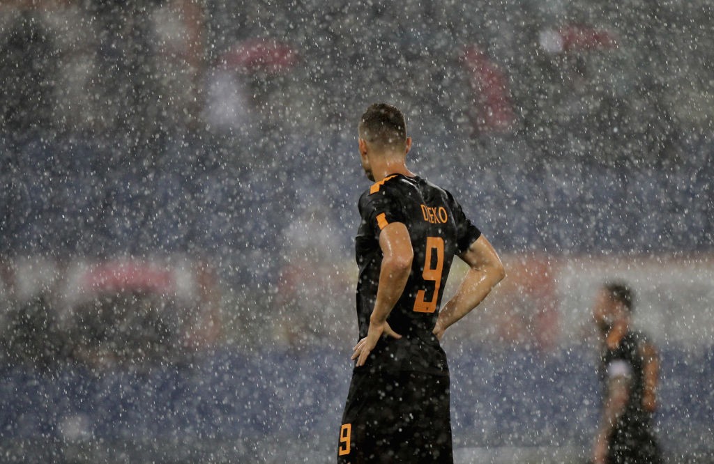 Roma Verona Dzeko