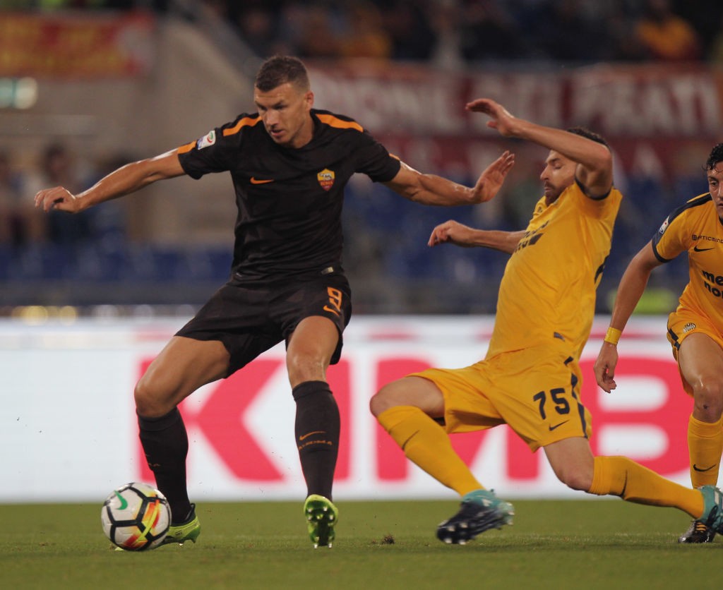 Roma Verona Dzeko
