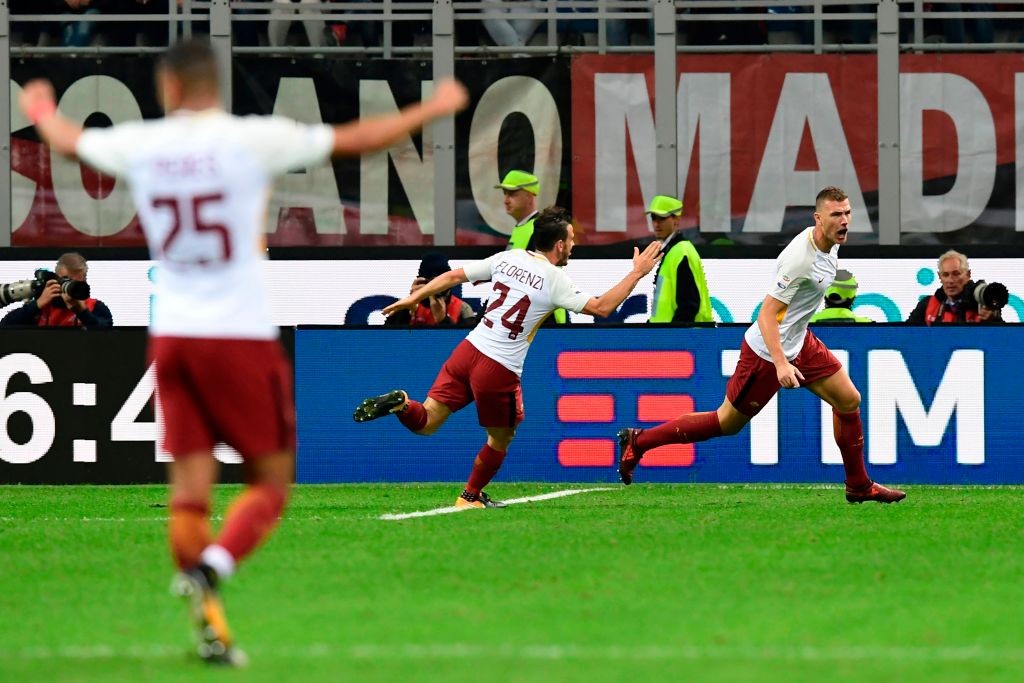 Milan Roma Dzeko Florenzi gol