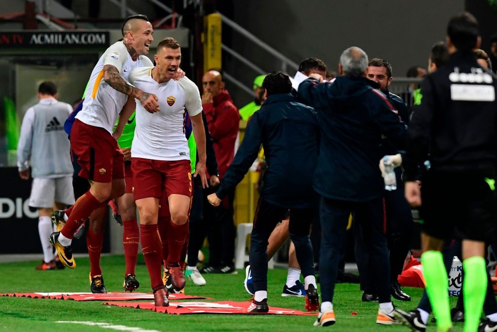 Milan Roma Dzeko Nainggolan