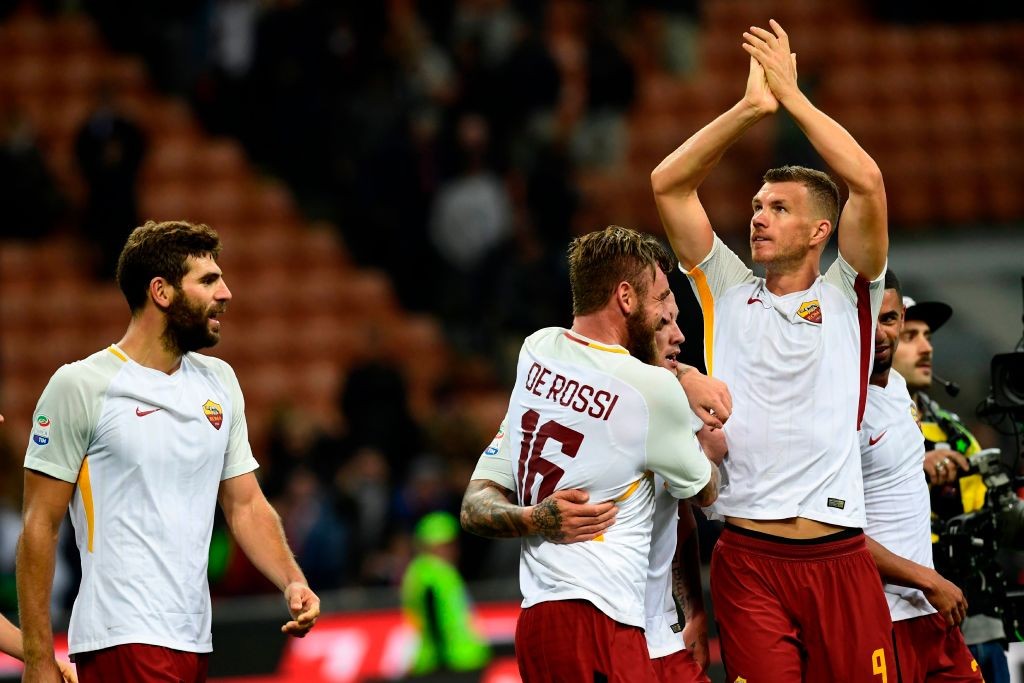 Milan Roma Dzeko De Rossi Fazio