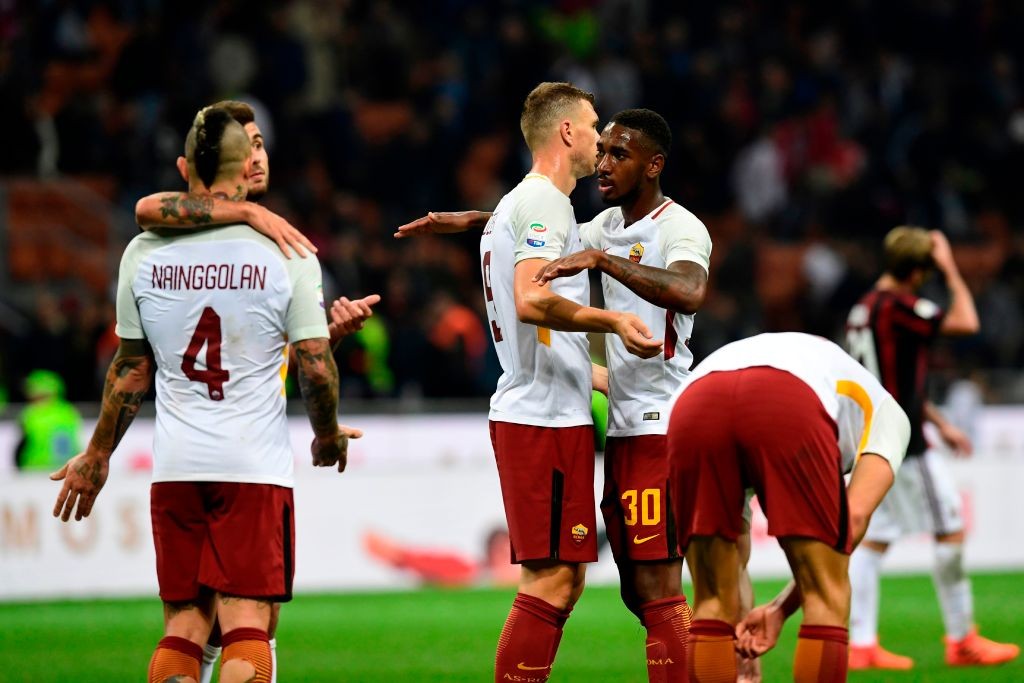 Milan Roma Dzeko Gerson Nainggolan