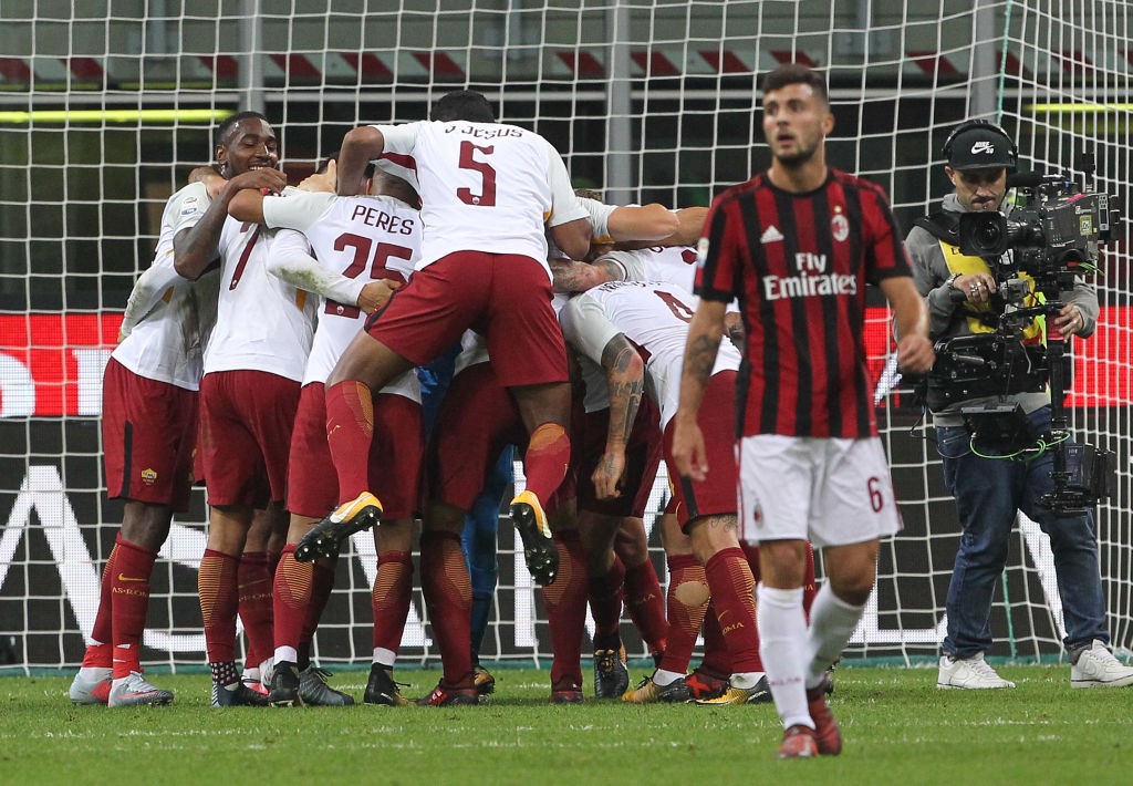 Milan Roma Esultanza