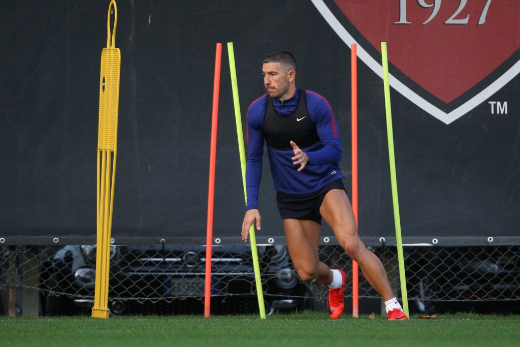 trigoria_allenamento18  KOLAROV
