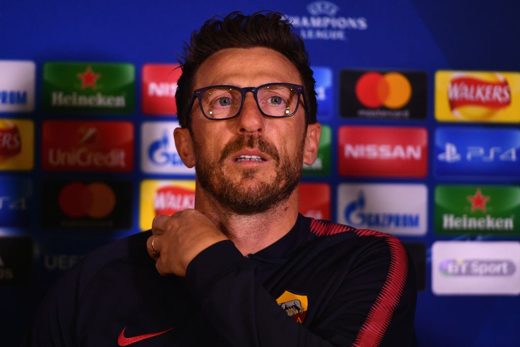 Chelsea_Roma_Conferenza_Dzeko_DiFrancesco