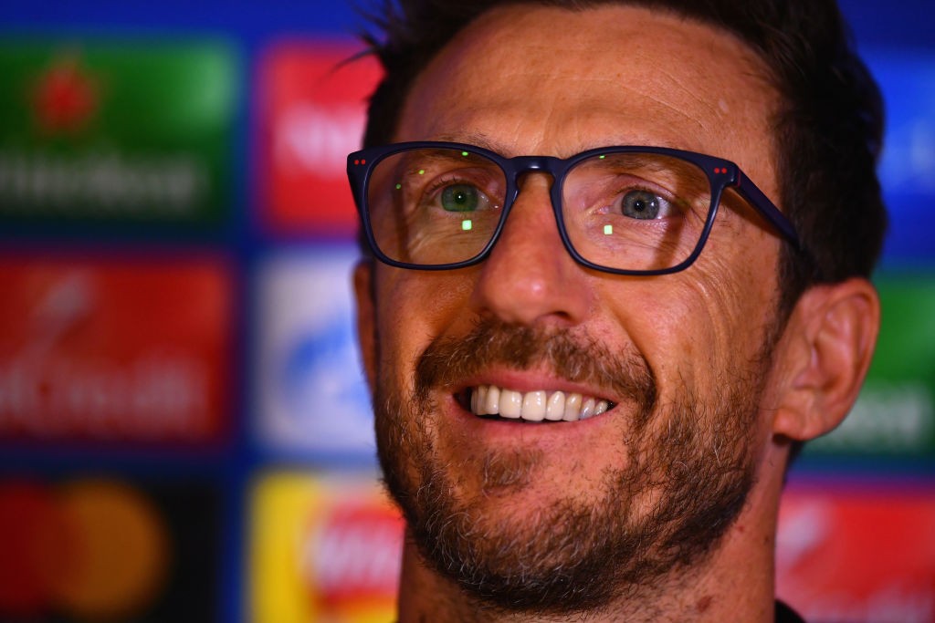 Chelsea_Roma_Conferenza_Dzeko_DiFrancesco