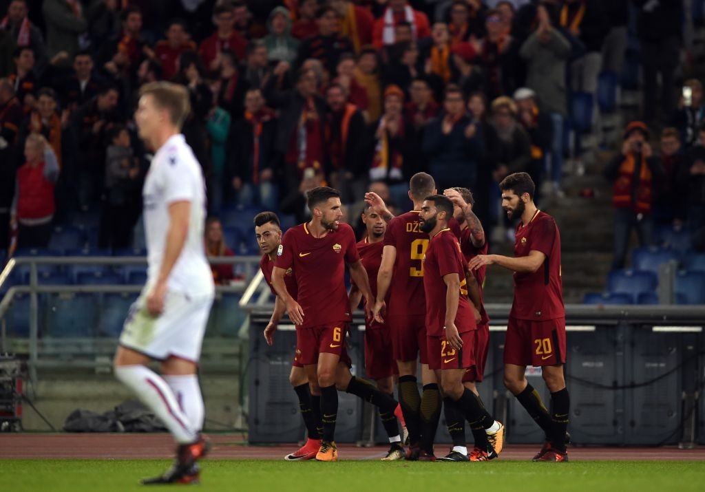 Roma-Bologna Esultanza