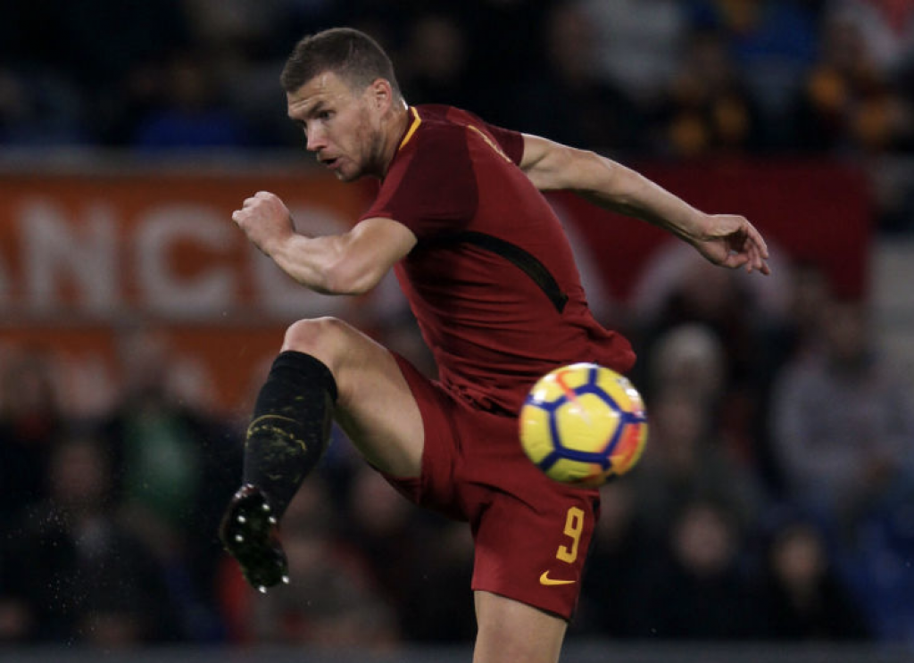 Roma-Bologna Dzeko 05