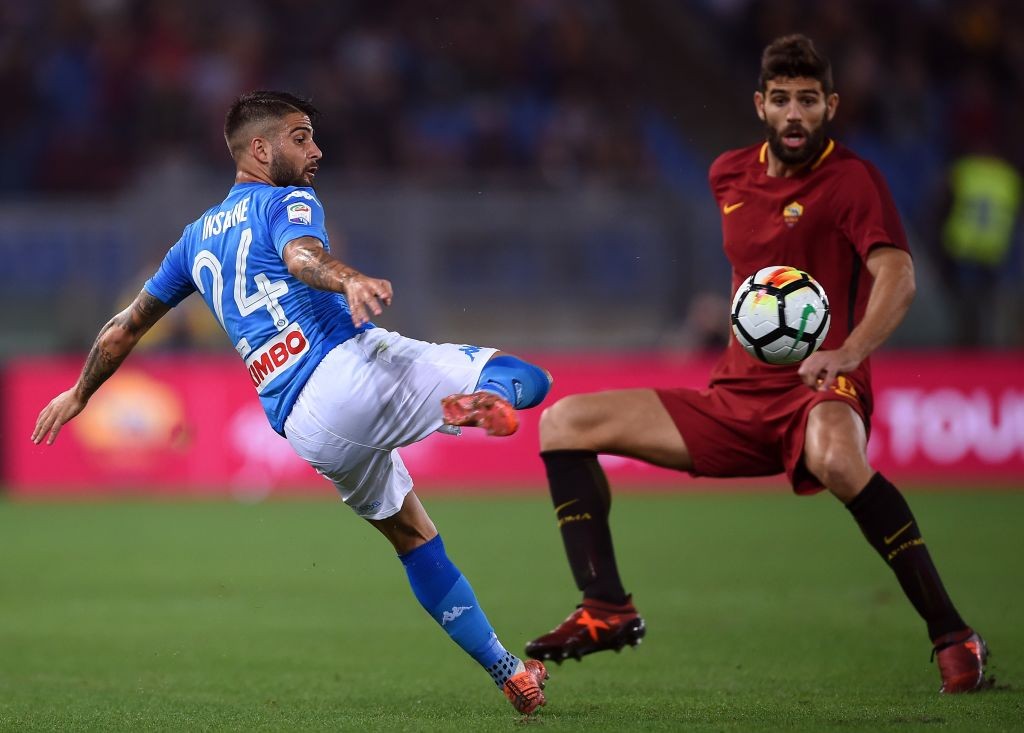 Roma-Napoli Fazio Insigne