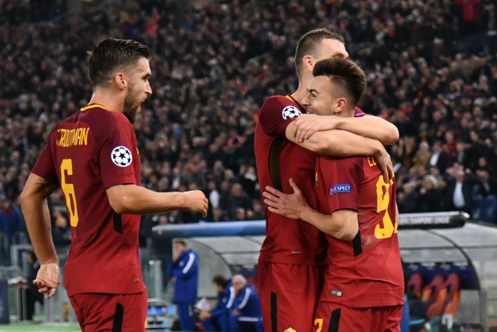 Roma_Chelsea_elshaarawy_dzeko_strootman