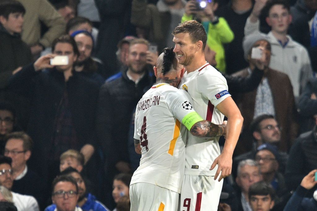 Chelsea_Roma_dzeko_nainggolan
