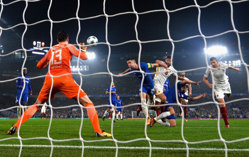 Chelsea_Roma_dzeko