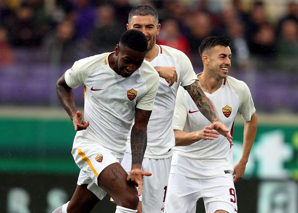 Fiorentina-Roma Gerson Kolarov El Shaarawy