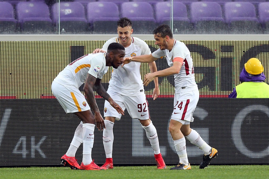 Fiorentina-Roma Gerson Florenzi El Shaarawy