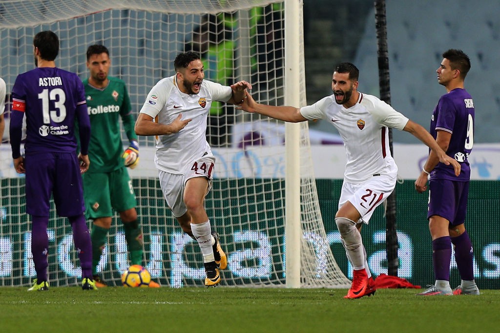 Fiorentina-Roma Manolas Gonalons
