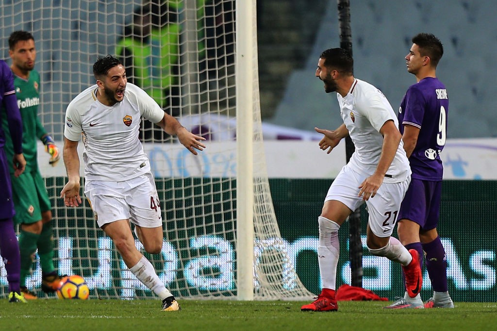 Fiorentina-Roma Manolas Gonalons