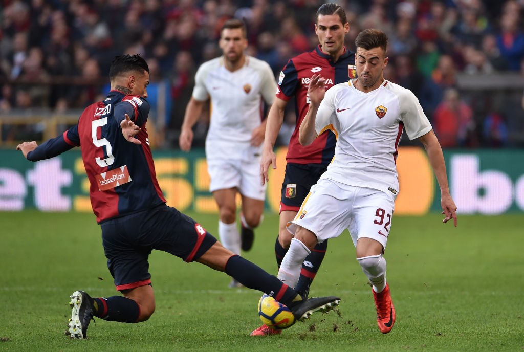 Genoa-Roma El Shaarawy Izzo