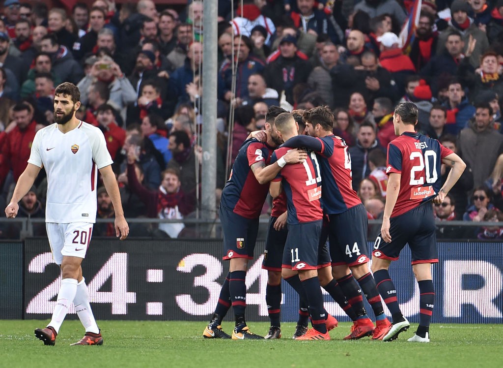 Genoa-Roma Fazio