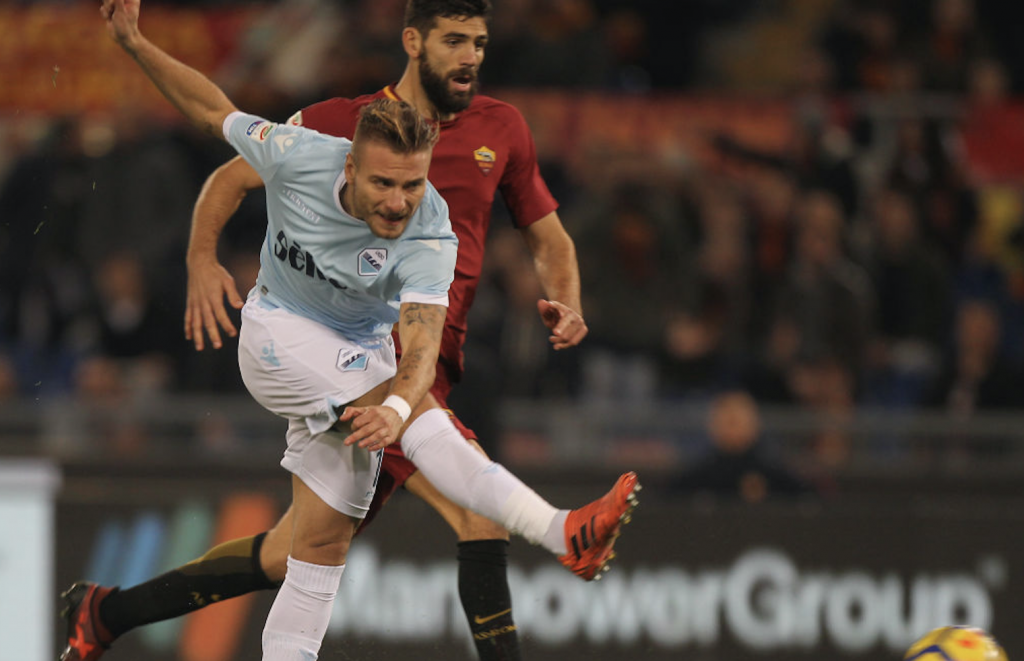Roma-Lazio Immobile Fazio