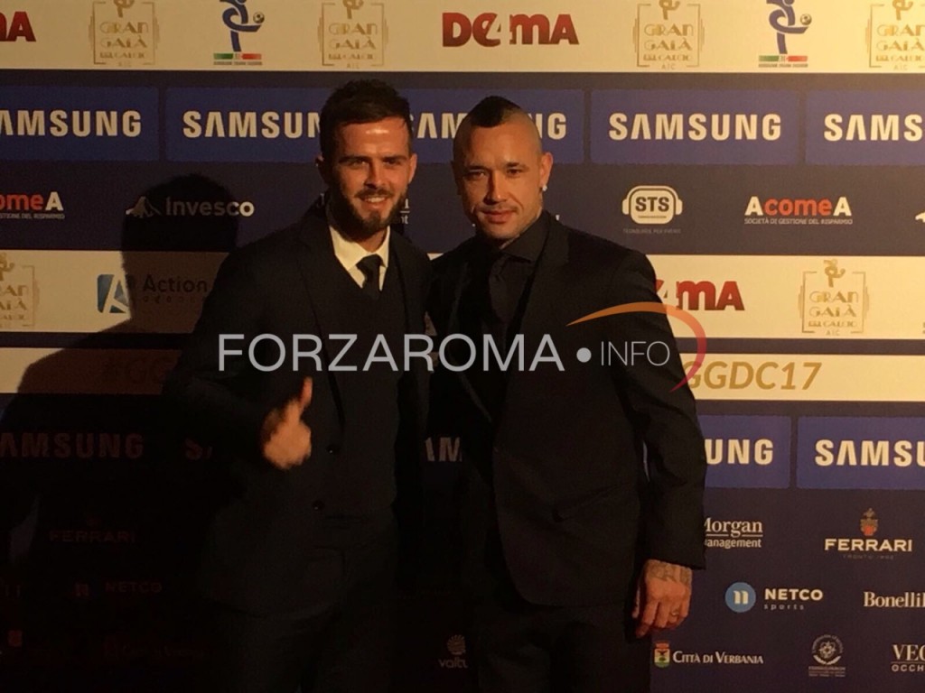 nainggolan gran galà del calcio pjanic