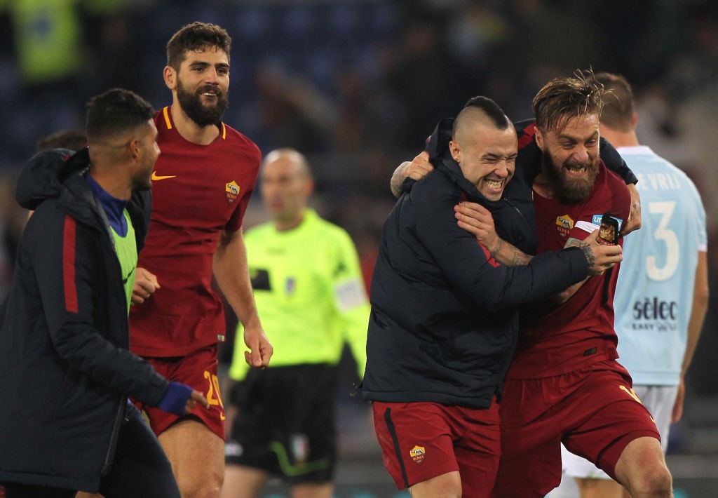 Roma_Lazio_de rossi_nainggolan