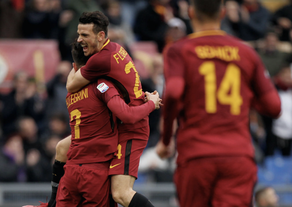 Roma-Sassuolo Pellegrini Florenzi