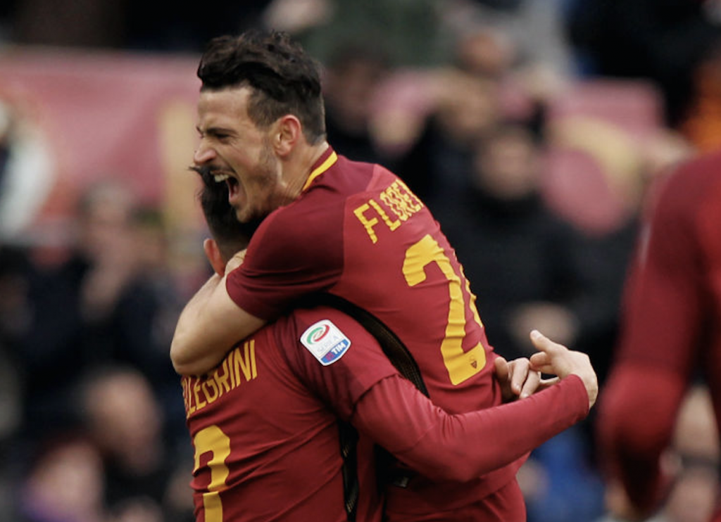 Roma-Sassuolo Gol Pellegrini Florenzi 02