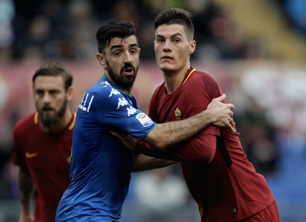 Roma-Sassuolo Schick Magnanelli