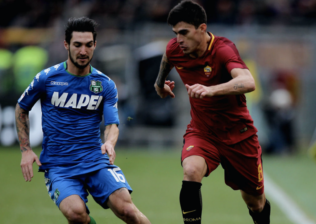 Roma-Sassuolo Perotti Politano