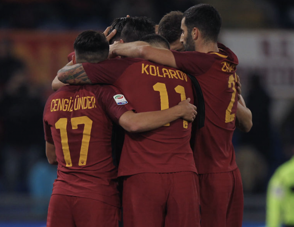 Roma-Spal Esultanza Kolarov Under