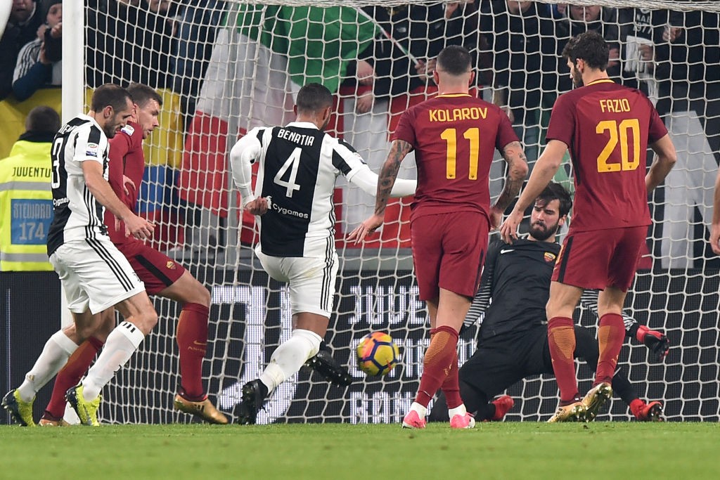 Juventus-Roma Benatia Kolarov Fazio