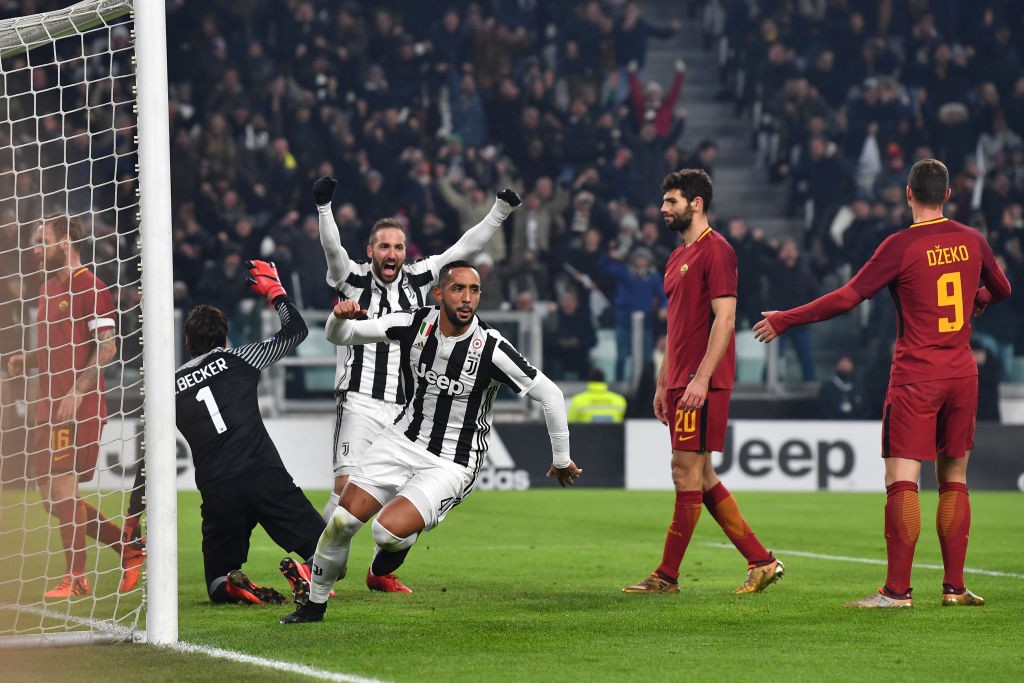 Juventus-Roma Benatia Fazio Dzeko